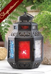 Thumbnail of 40 Small Candle Lanterns Wedding Marketplace Rainbow Delight Moroccan