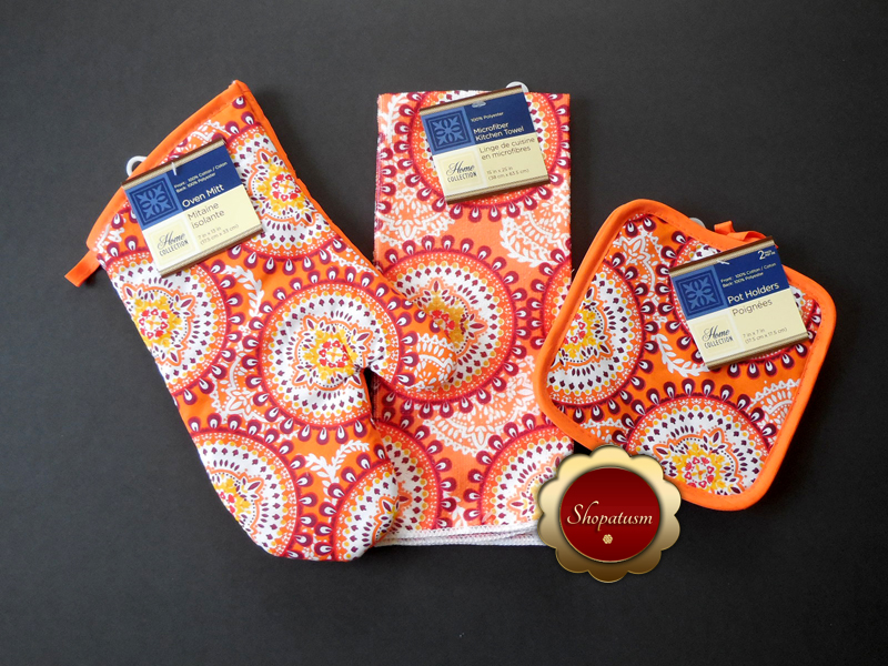 Orange Trendy Themed Cotton Oven Mitt Microfiber Kitchen Towel Pot Orange Trendy Themed Cotton Oven Mitt Microfiber Kitchen Towel Pot Holders