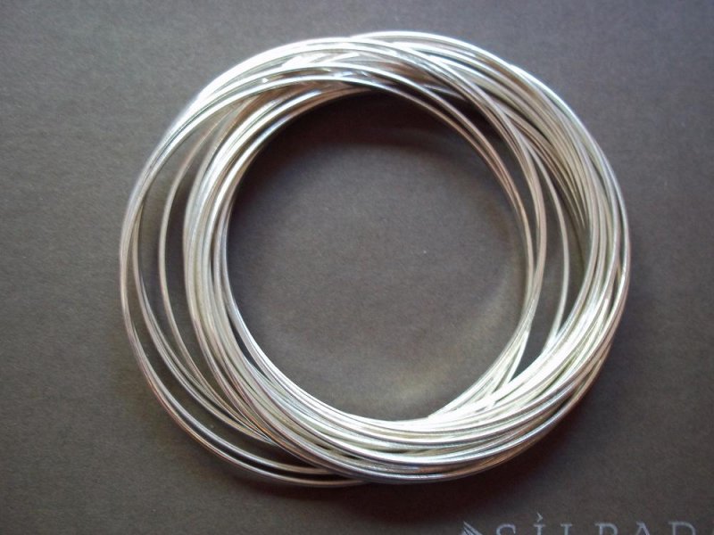 B0640 Silpada Sterling Silver 21 Bangle Salute Bracelet