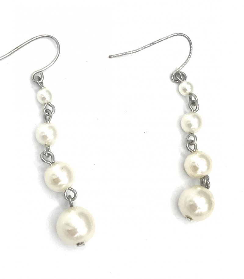 Lady Fair Premier Designs Pearl Earrings,Designer Clothes Consignment