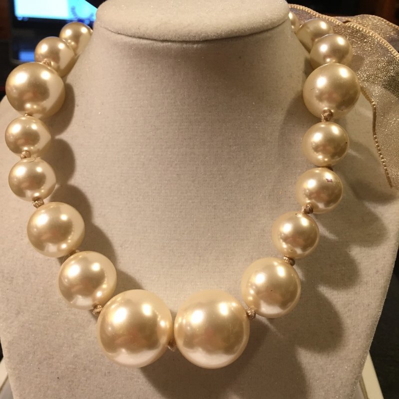 Cookie lee pearl necklace store