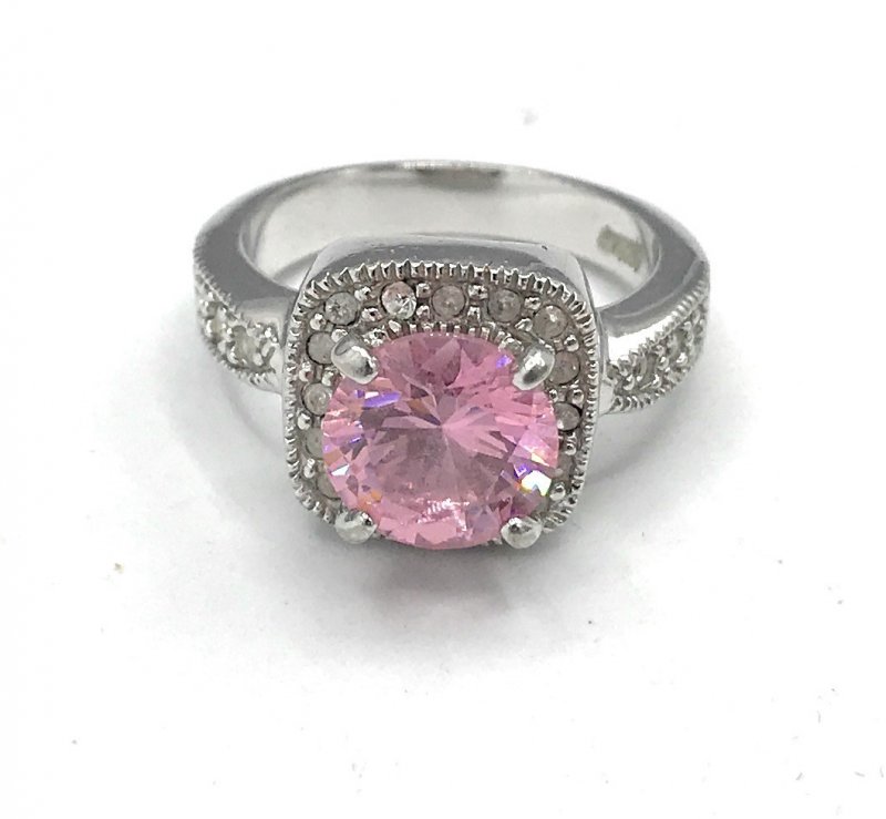 PINK ICE Retired Premier Designs Ring Size 7