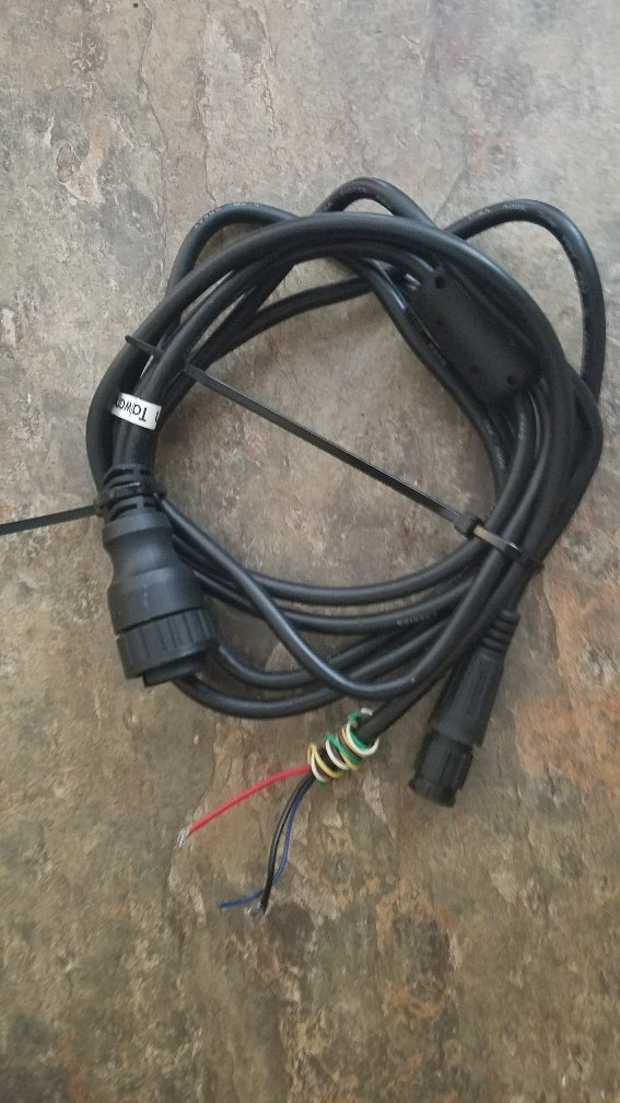 Image 1 of Garmin Power / Data Cable for GPSMAP Sounder 168 185 188 188C 198c 238