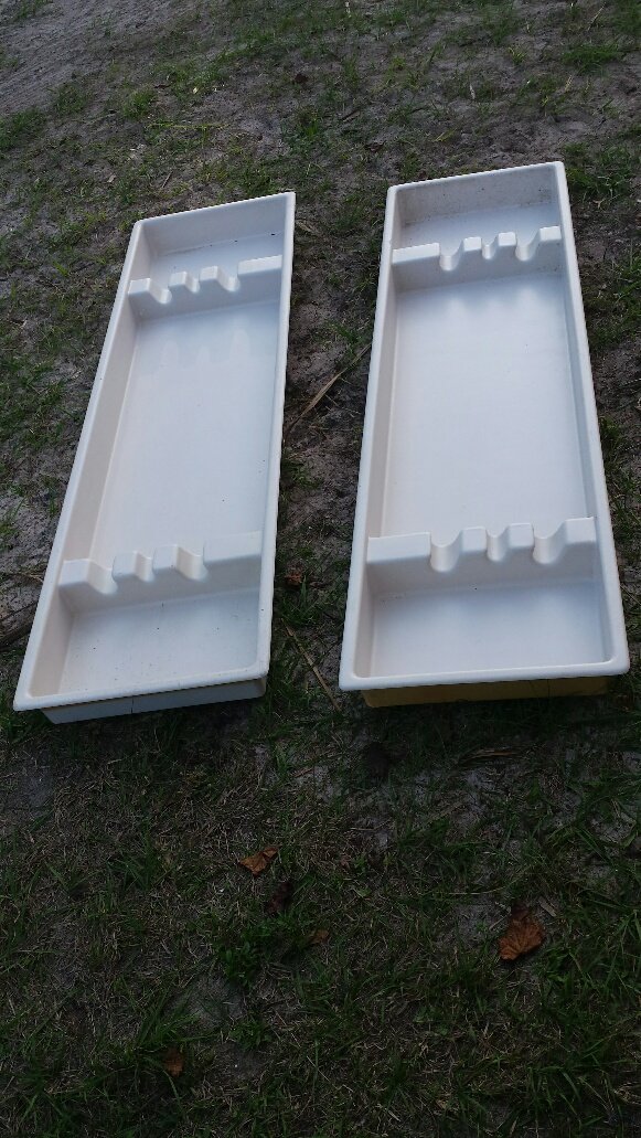Fishing Rod Gunnel Storage Inserts New 3 different sizes