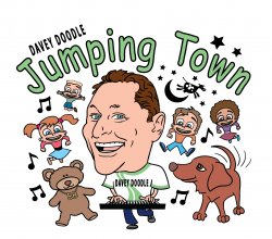 Davey Doodle Jumping Town CD with jewel case