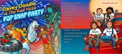 Pop Snap Party Album CD by Davey Doodle & the Red Hots