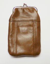 Thumbnail of Genuine Leather Soft Cigarette Case - LIGHT BROWN