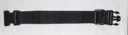 Thumbnail of BLACK Adjustable Wide Nylon Fanny Pack Extender Belt