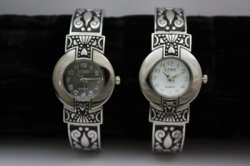 Thumbnail of Antiqued/Western Style Bangle Watch
