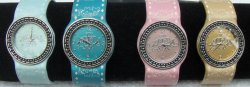 Thumbnail of Elephant Leather Cuff Watch