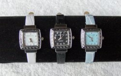 Thumbnail of Ladies Leather Geneva Watch #17
