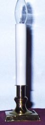 Thumbnail of Square Bottom Electric Candle Lamp