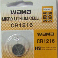Thumbnail of Watch Battery CR1216 