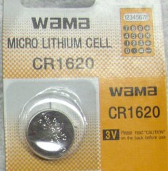 Thumbnail of Watch Battery CR1620