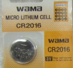 Thumbnail of Watch Battery CR2016