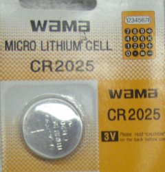 Thumbnail of Watch Battery CR2025