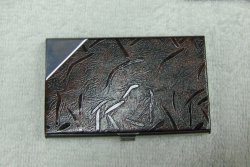 Thumbnail of BUSINESS CARD HOLDER-BLACK & BROWN