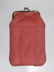 Thumbnail of Genuine Leather Soft Cigarette Case - SALMON