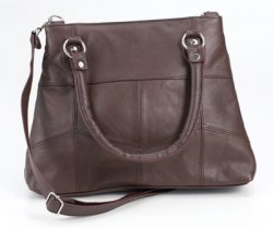 Thumbnail of Leather Brown Purse-Handbag-Shoulder Bag #118