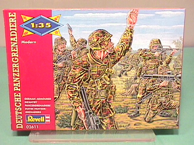 Revell 1/35th Modern German Armored Plastic Soldiers Set