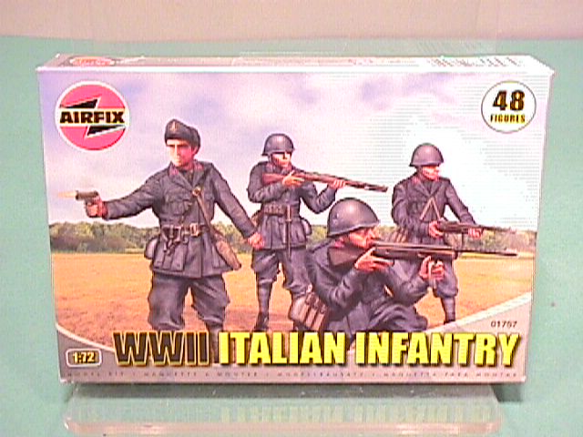 Airfix 1/72nd Scale WWII Italian Infantry Plastic Soldiers Set