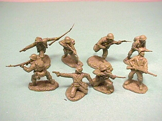 TSSD 1/32nd Scale World War II German Elite Troops Plastic Soldiers Set