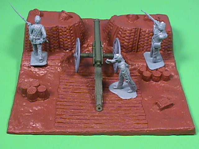 BMC Plastic Cannon Redoubt Position