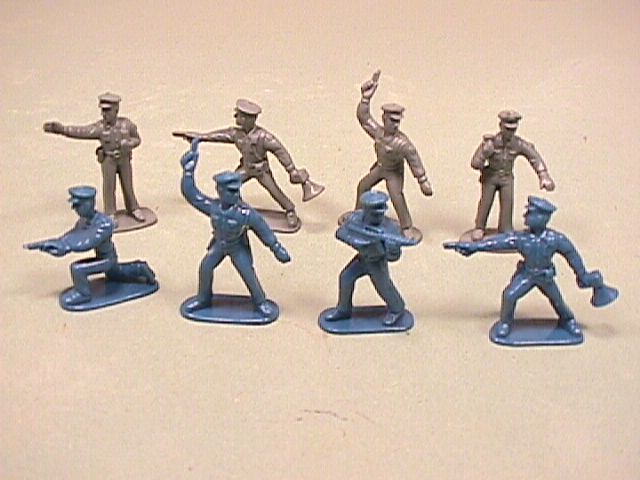 Police Men Set Of 50 Plastic Figures
