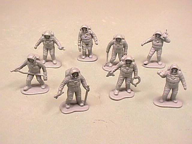 plastic astronaut figures