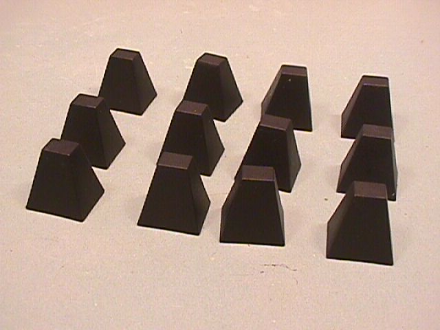 BMC Set of 12 Plastic Defensive Tank Traps