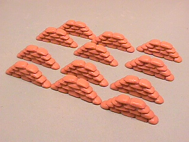 BMC Set of 12 Plastic Defensive Tank Traps