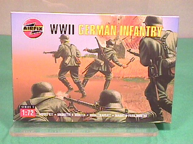 Airfix 1/72nd Scale WWII German Infantry Plastic Soldiers Set