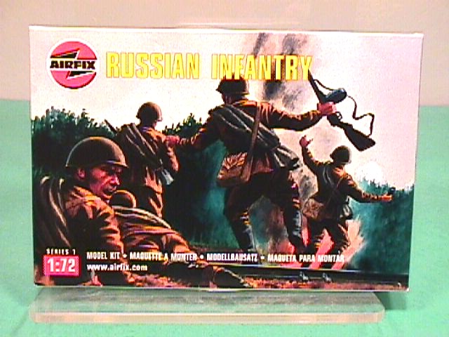 Airfix 1/72nd Scale WWII Russian Infantry Plastic Soldiers Set