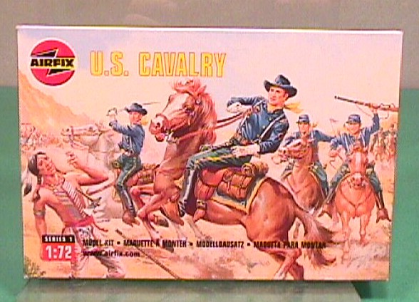 Airfix 1/72nd Scale Western U.S. Cavalry Plastic Soldiers Set