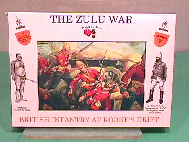 A Call To Arms 1/32nd ZULU WAR British At Rorke's Drift Boxed Set