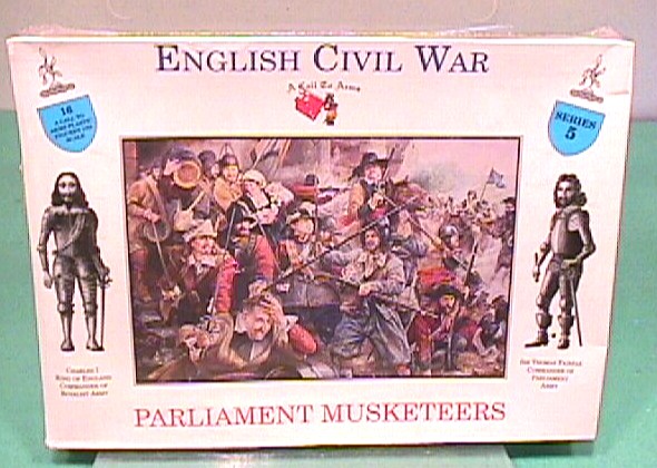 A Call To Arms 1/32nd English Civil War Figures Boxed Set