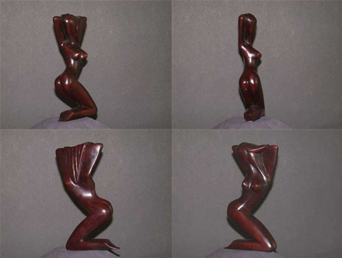 Angular Abstract Sculpture Resin