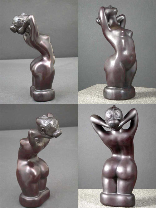 Perfect Behind Female Sculpture Resin