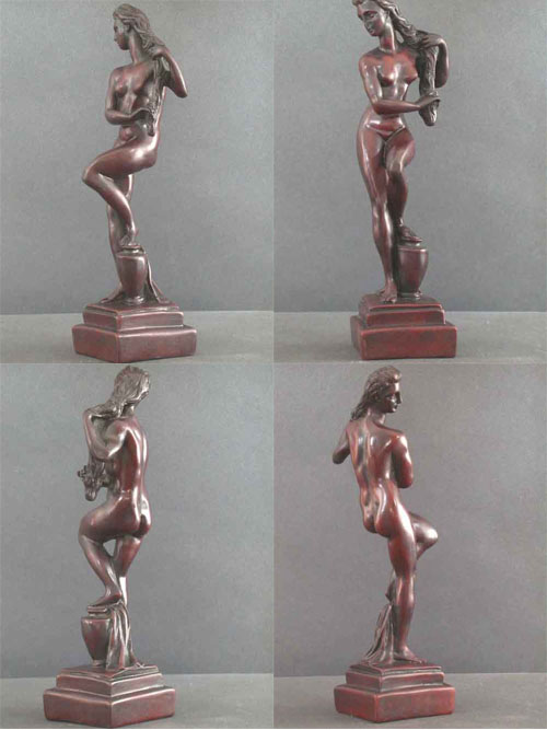 Woman Art Deco Sculpture 1091