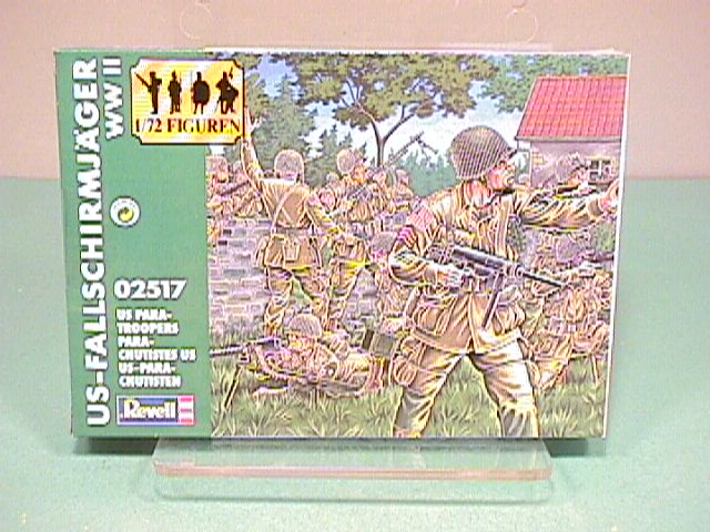 Revell 1/72nd Scale WWII U.S Paratroopers Plastic Soldiers Set