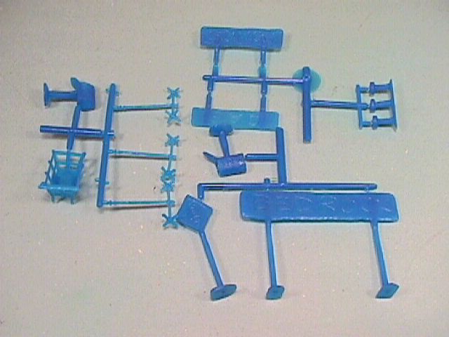 Marx Re-Issue Flintstones Plastic Accessories Set