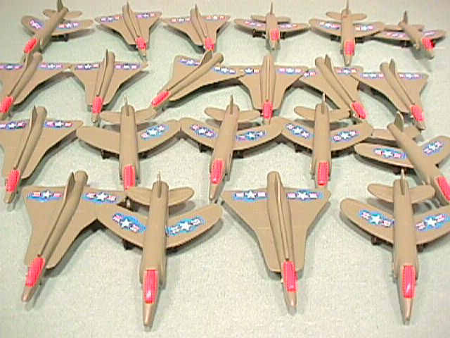 plastic army planes