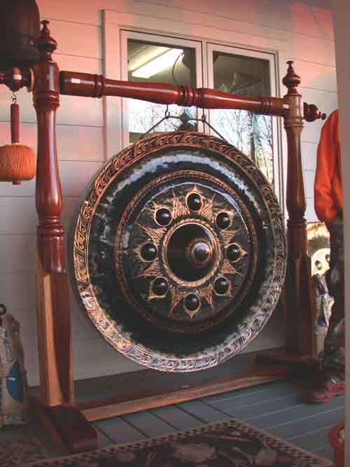 Image 0 of Authentic Buddhist Bronze Temple Gong 31