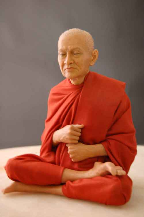 Wax Museum Quality Buddhist Monk Figure Extreme Art 2