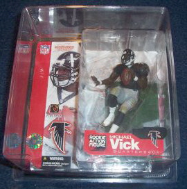 Mcfarlane NFL Series 4 MICHAEL VICK Black VARIANT VHTF RARE
