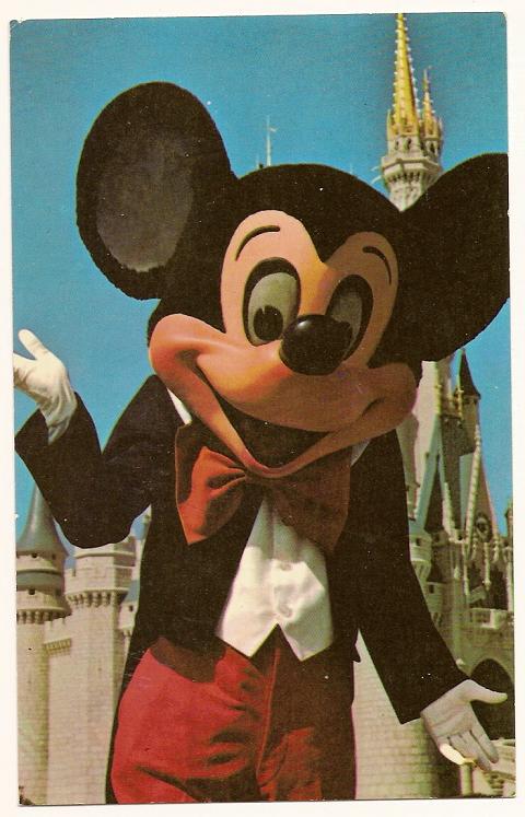 WALT DISNEY WORLD POSTCARD Fantasyland 3x5 01110234 dp 79904-c Vintage