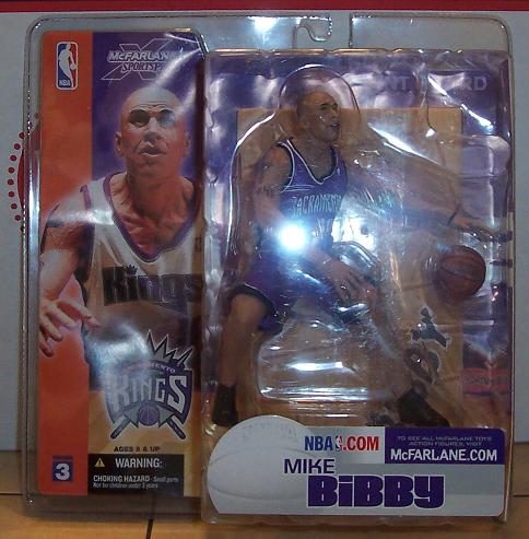 Mcfarlane NBA Series 3 MIKE BIBBY Purple Variant Figure MINT!