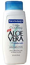 Aloe Vera Lotion Fruit Of The Earth 16 Oz