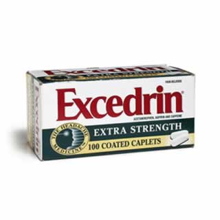 Excedrin Extra Strength Caplets 100