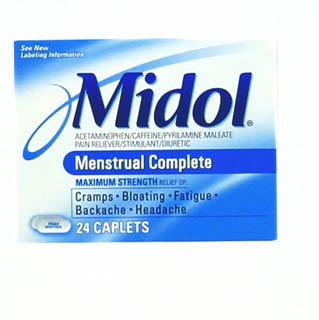 Midol Menstrual Complete Maximum Strength Caplets 24